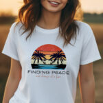 Finding Peace Women's Bright T-Shirt